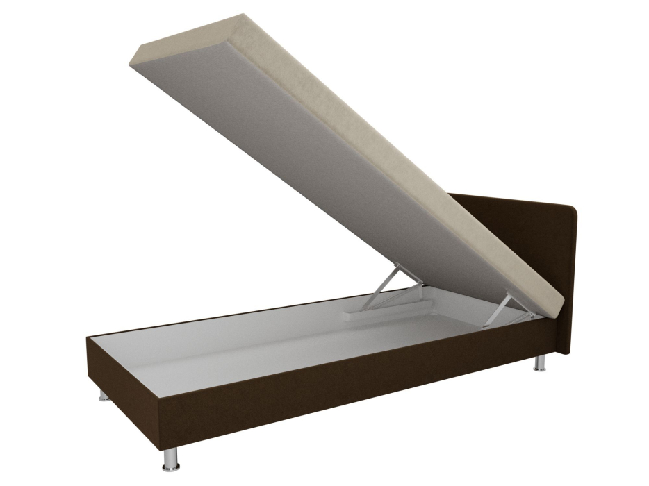 Кровати одноярусные, Кровать Мальта микровельвет