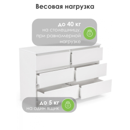 Комод Мадера К6М