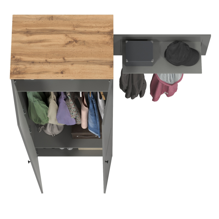 Прихожие, Шкаф для прихожей и вешалка для одежды Остин