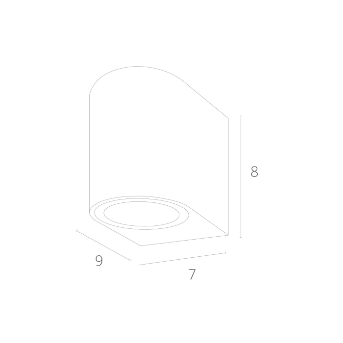 Настенный светильник, Уличный настенный светильник COMPASS