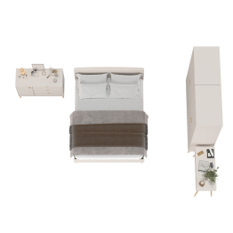 Спальня Афина Сп-19-1600 со спальным местом 1600