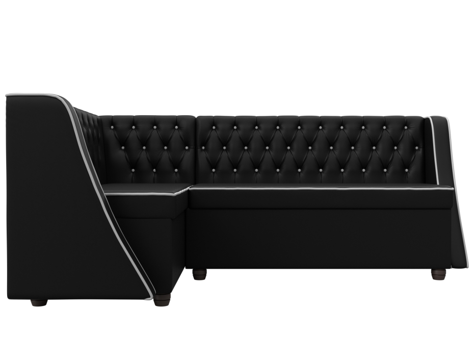 Диваны угловые кухонные, Кухонный угловой диван Лофт левый угол, экокожа