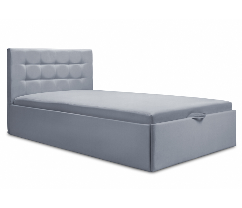 Кровати с мягким изголовьем, Кровать тахта Слип 120 с подъемным механизмом, микровелюр