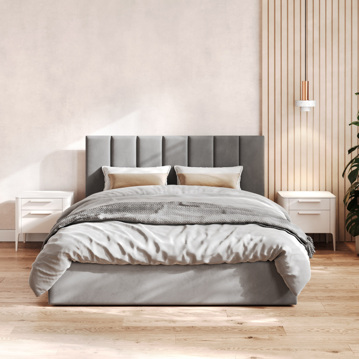 Мягкая кровать, Кровать двуспальная  Венера-3 140х200 с подъемным механизмом