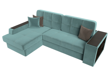 Угловой диван Брюссель левый угол, велюр