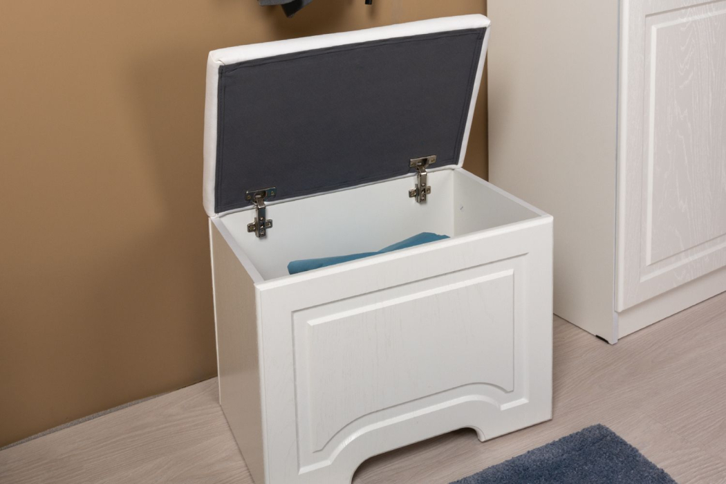 Прихожие, Пуф с высоким зеркалом Ливерпуль