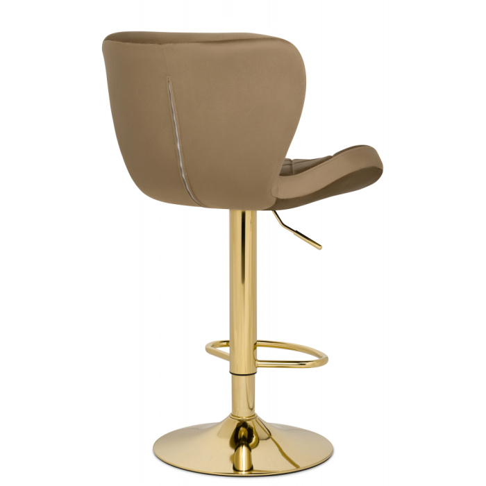 Стулья, Барный стул Porch golden(велюр)