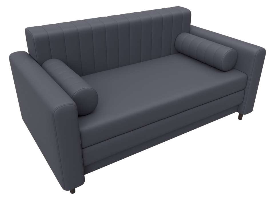 Диваны кровати прямые, Диван прямой Лига-070, экокожа GRIFON