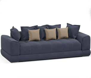 Диван-кровать прямой Модерн еврокнижка,велюр