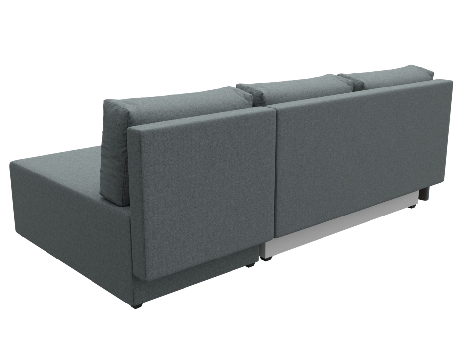 Диваны угловые в гостиную, Диван угловой Поло правый угол, рогожка Амур