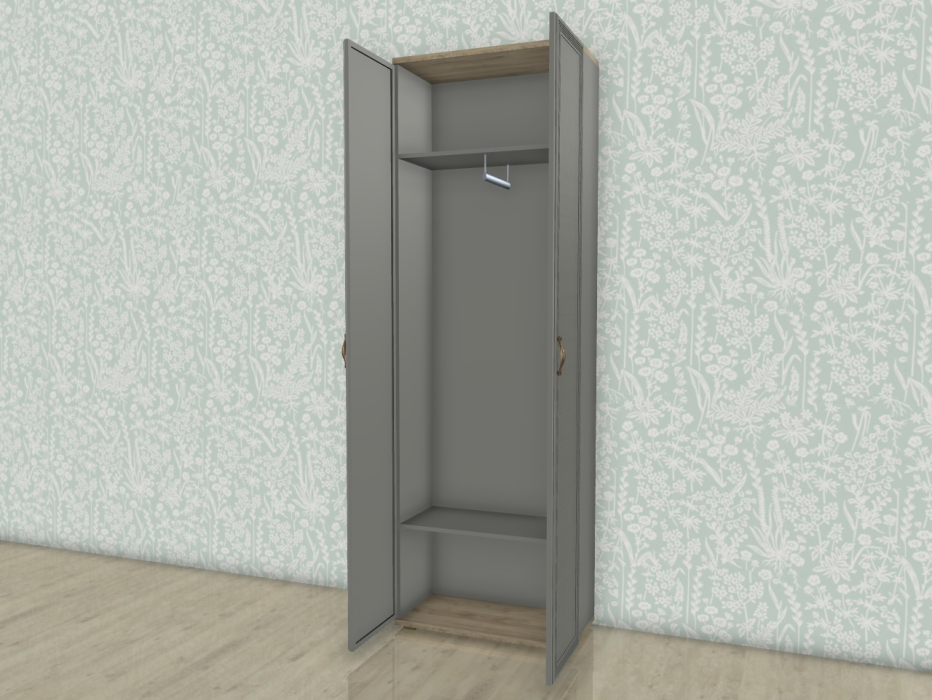 Шкафы двухстворчатые, Модульная система Карина Шкаф ШК-1034