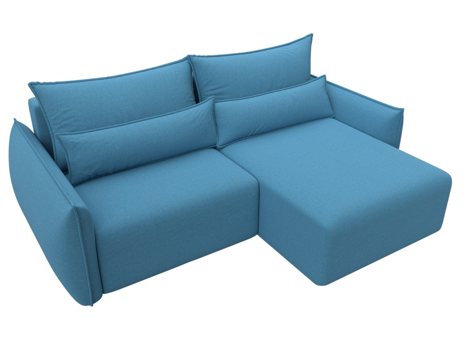 Диваны угловые в гостиную, Диван угловой Лига-051 НПБ угол универсальный, рогожка Амур