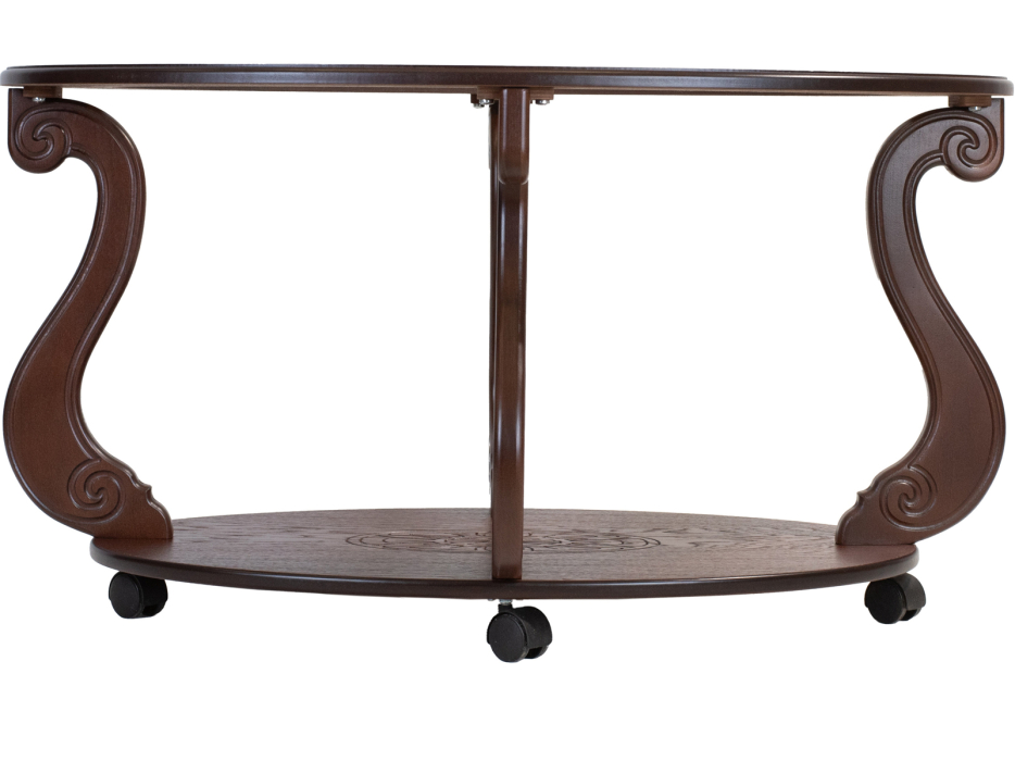 Журнальные столики, Стол журнальный Мебелик Овация (С) на колесах