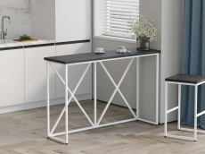 Журнальные столики, Консоль Айсберг Лофт 01 Белый