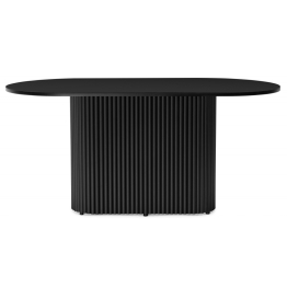 Стол Барон О 160 х 90 (черные ноги)