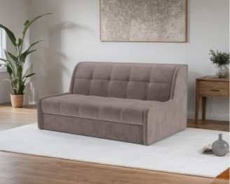 Диван аккордеон Барон №6 НПБ 140*200 см (Велюр)