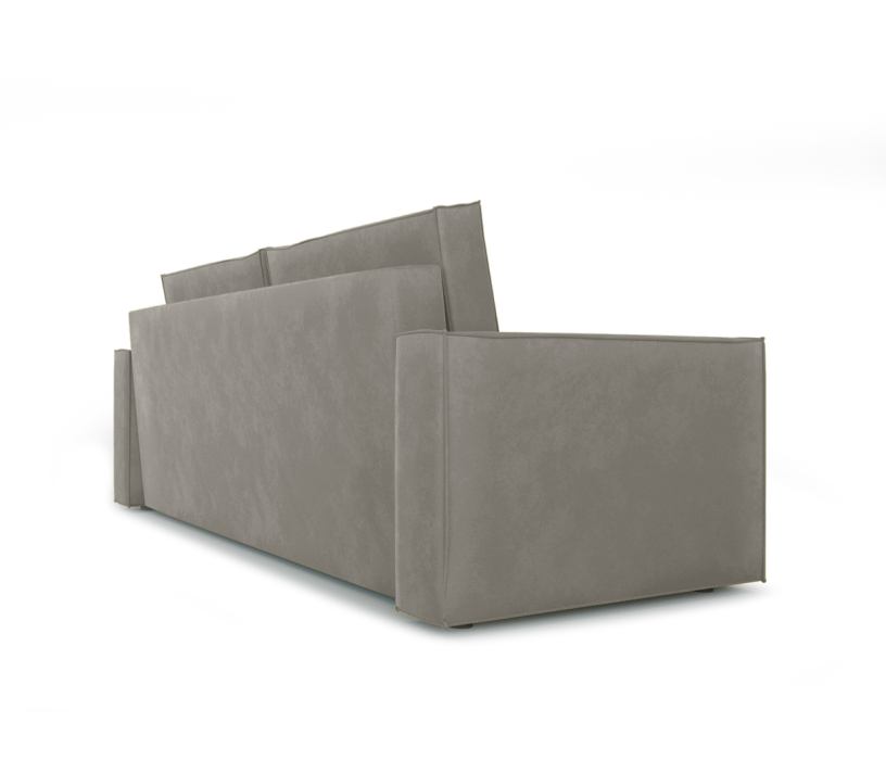 Диваны с ящиком для белья, Диван-кровать Лофт, велюр