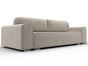 Прямой диван Лига-029, микровельвет