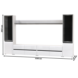 Мебельная стенка Сидней № 103