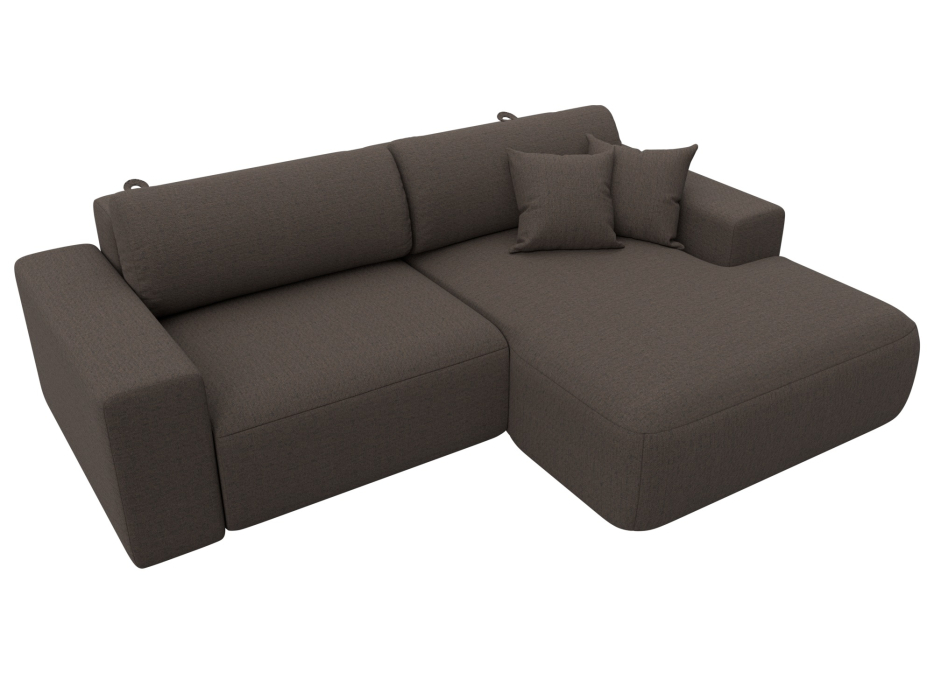 Диваны угловые в гостиную, Диван угловой Лига-036 НПБ Классик правый угол, рогожка Амур