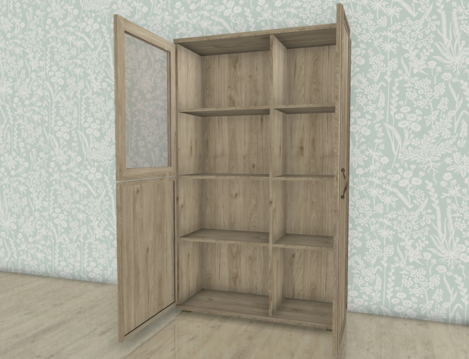 Шкафы двухстворчатые, Модульная система Карина Шкаф ШК-1083
