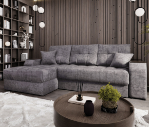 Угловой диван-кровать Лас-Вегас левый, шенилл