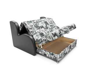 Диван прямой аккордеон Атлант 140 см (Газета)