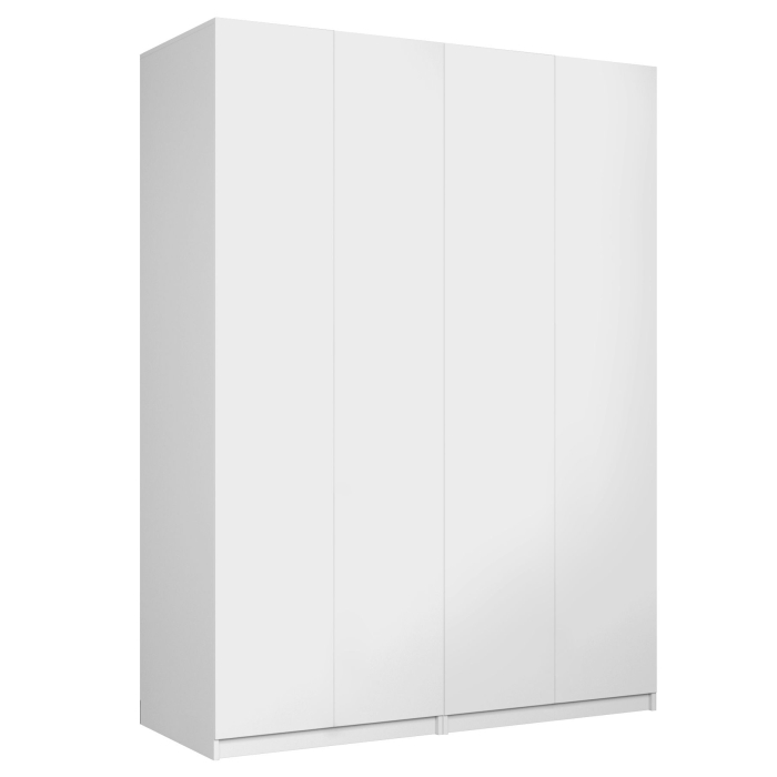 Шкафы распашные, Распашной шкаф Локер 800+800 (Гармошка с системой Push to Move/Левый) с полками