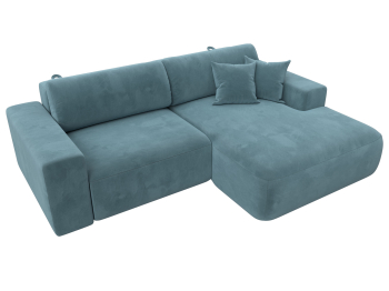 Диван угловой Лига-036 Классик правый угол, велюр