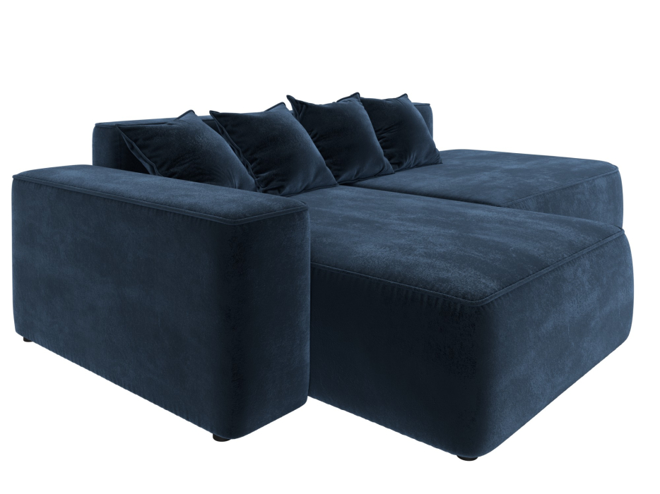 Диваны угловые в гостиную, Диван угловой Лига-065 угол левый, велюр TOWER