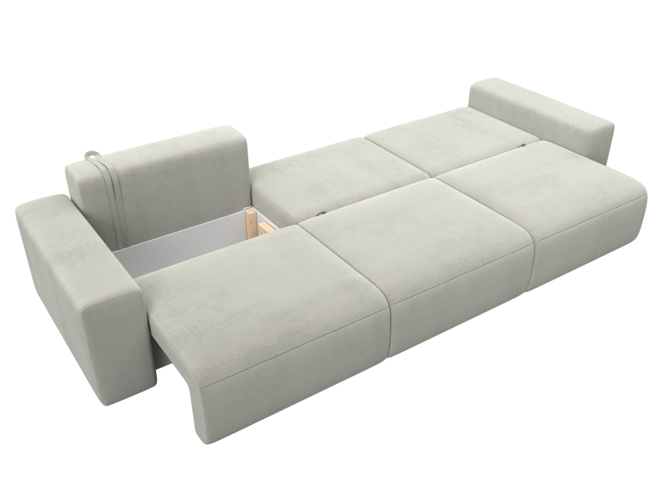 Диваны еврокнижки, Диван прямой Лига-036 НПБ Классик Лонг, велюр TOWER