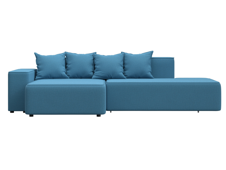 Диваны угловые в гостиную, Диван угловой Лига-079 угол левый, рогожка Амур