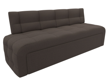 Диван кухонный прямой Люксор, рогожка Амур