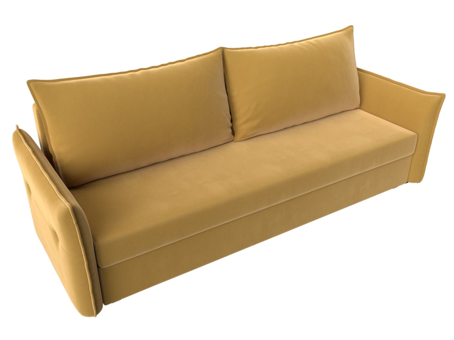 Диваны еврокнижки, Прямой диван Лига-004, Микровельвет