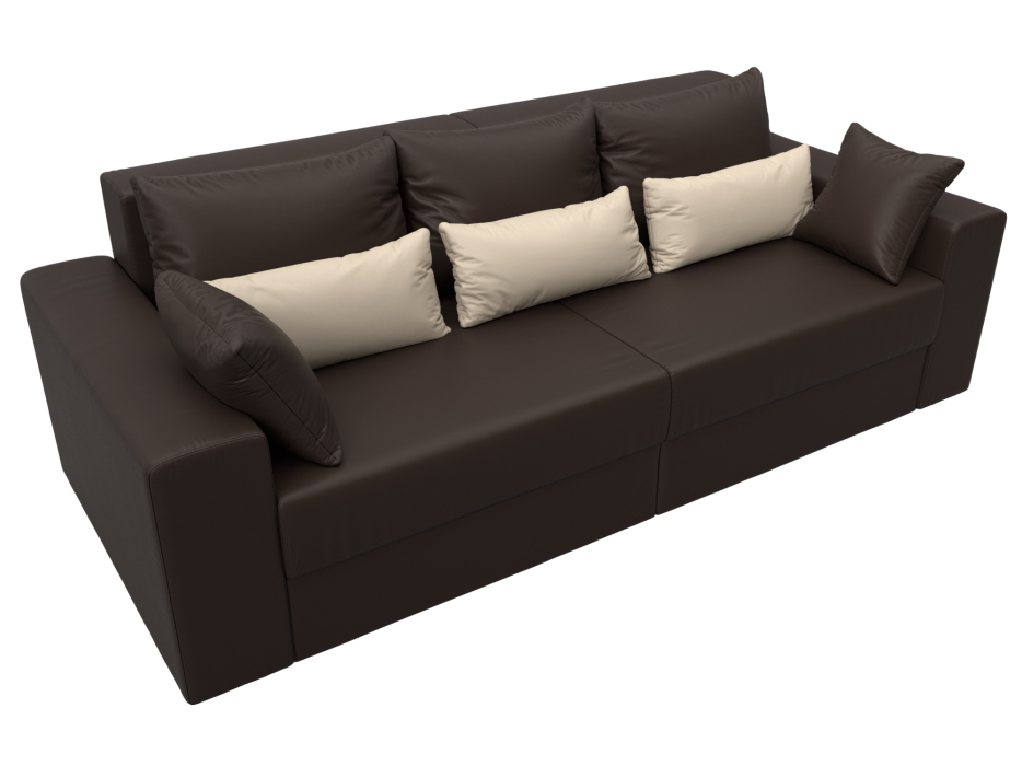 Диваны выкатные, Диван прямой Майами, экокожа