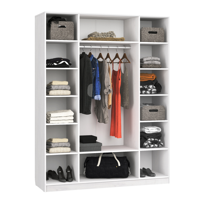 Распашные шкафы, Шкаф 4-х створчатый Андромеда