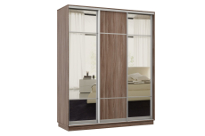 Шкафы-купе 3-х дверные, Шкаф-купе Премьер Лайт 23 (11;08;11) трехдверный