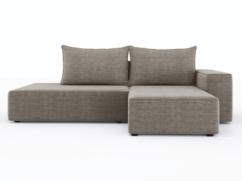 Диван-кровать угловой Кензо еврокнижка, рогожка Люкс