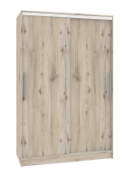 Шкафы-купе 2-х дверные, Шкаф-купе 2-дв  Strike 1350 лдсп/лдсп  (в2105*ш1350*г595)