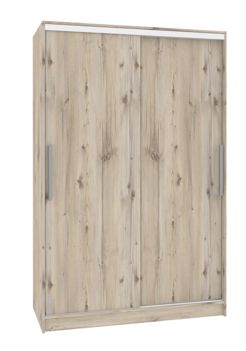 Шкафы-купе 2-х дверные, Шкаф-купе 2-дв  Strike 1350 лдсп/лдсп  (в2105*ш1350*г595)