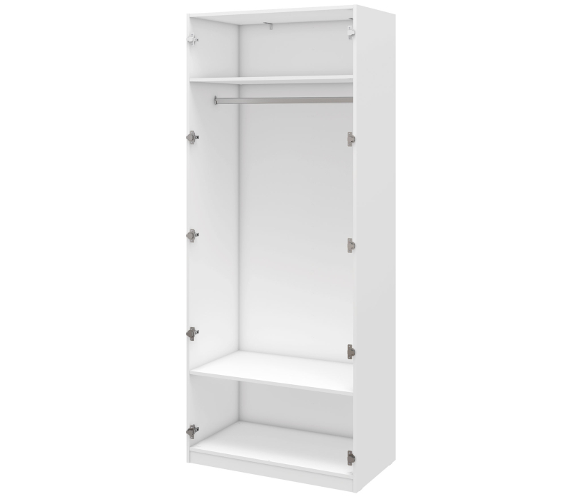 Шкафы, Шкаф 2-х дверный, 90 см Люкс