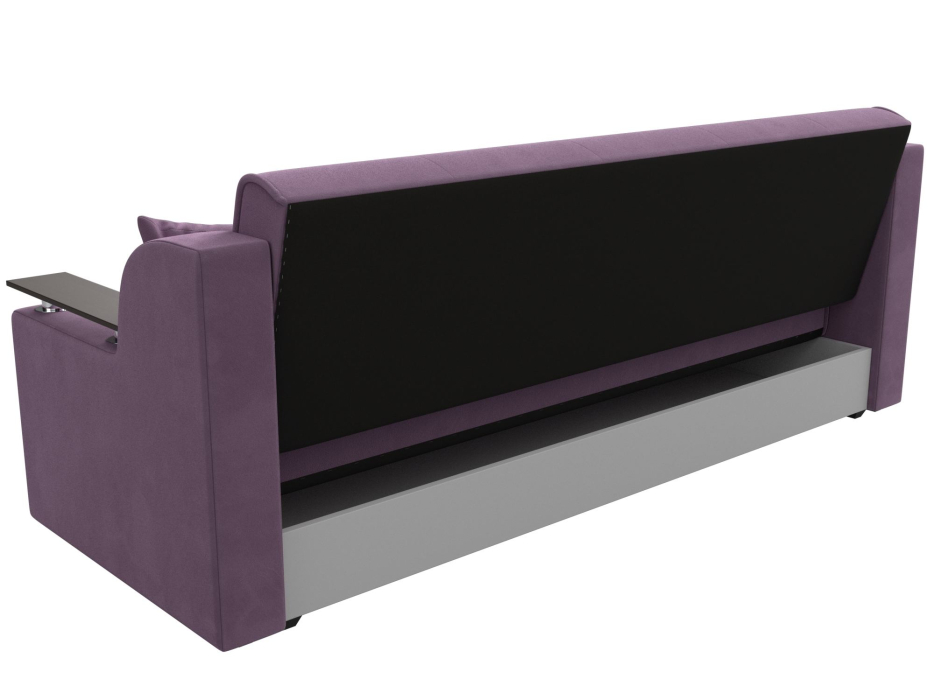 Диваны книжки, Прямой диван книжка Сенатор, микровельвет