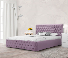 Мягкая кровать, Кровать с мягким изголовьем  Флоренция 1400 с подъемным механизмом