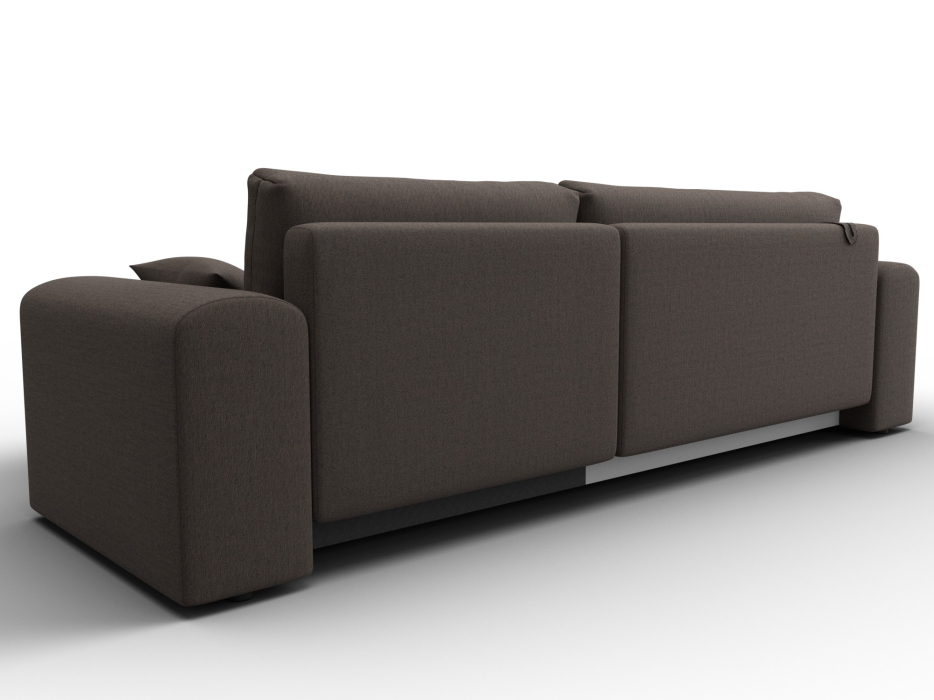 Диваны угловые в гостиную, Диван угловой Лига-099 угол универсальный, рогожка Амур