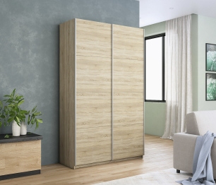 Шкаф Прайм дуо ДСП/ДСП 2300 x 1600 x 570