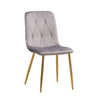 Стулья, Стул Barcelona Romb Gold, велюр