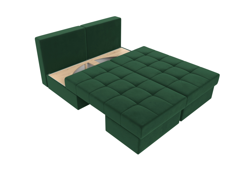 Диваны еврокнижки, Диван трансформер Сплит, велюр