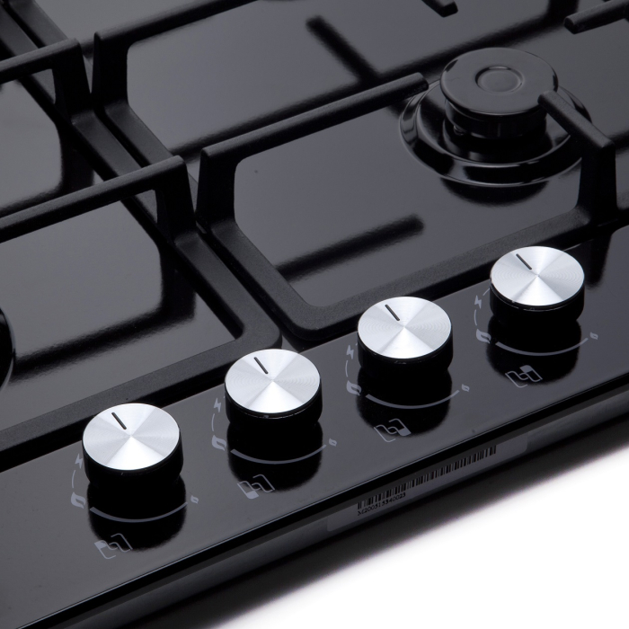 Встраиваемые варочные панели, Газовая варочная панель Konigin Spark 604 BK