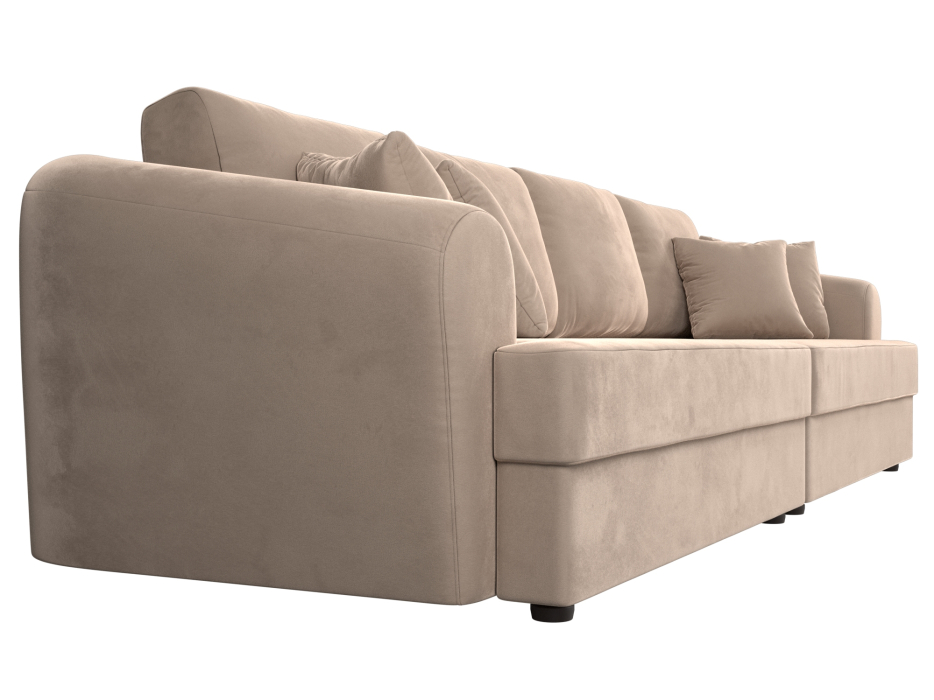 Диваны еврокнижки, Прямой диван Милтон, велюр