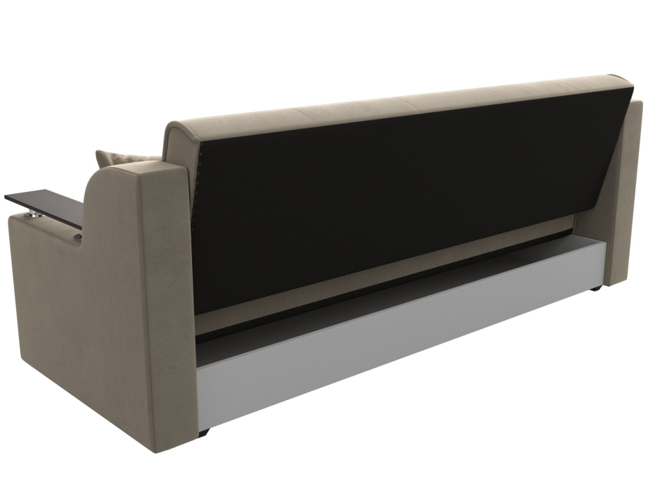 Диваны книжки, Прямой диван книжка Сенатор, микровельвет